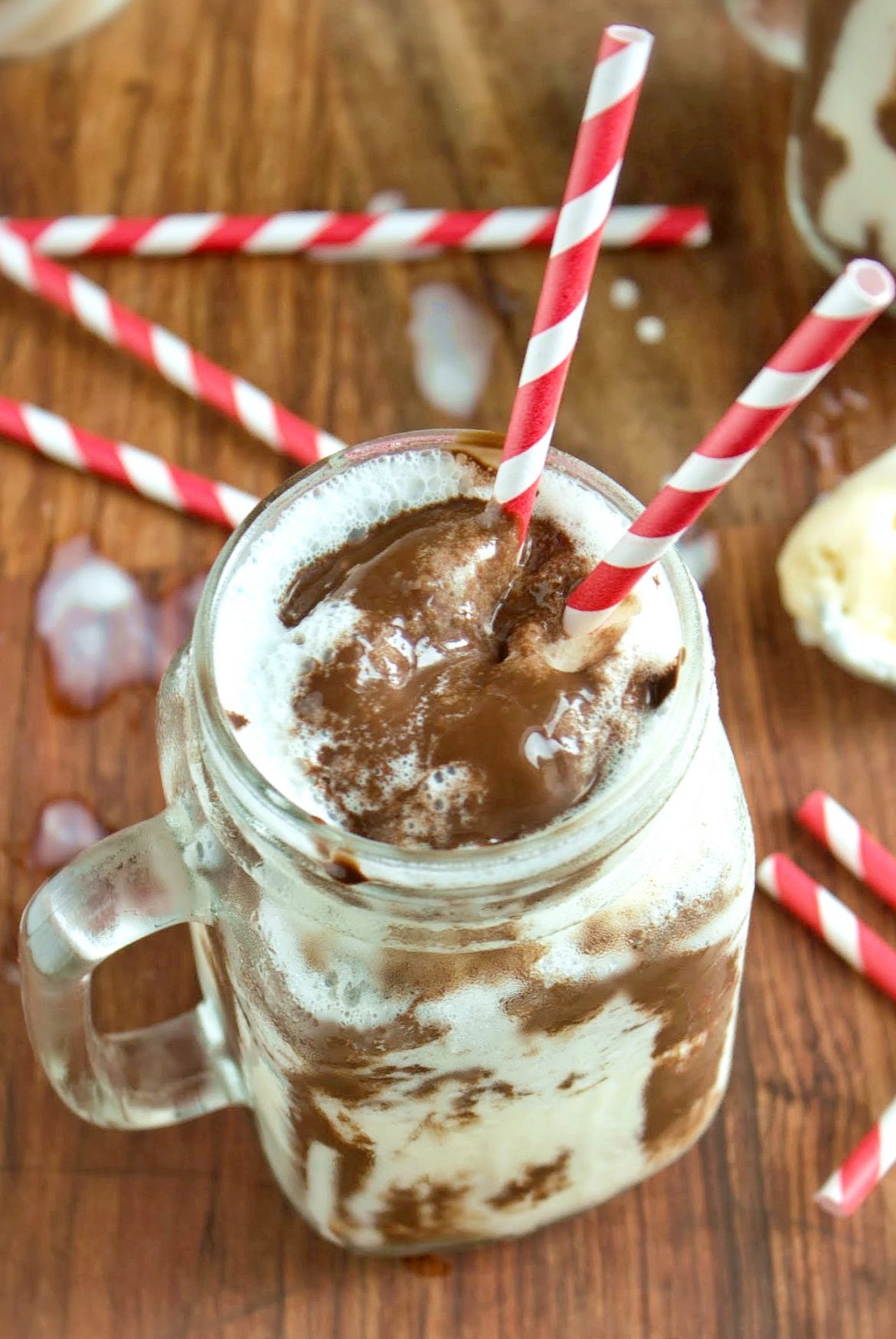 Skinny Frozen Mudslides | And They Cooked Happily Ever After