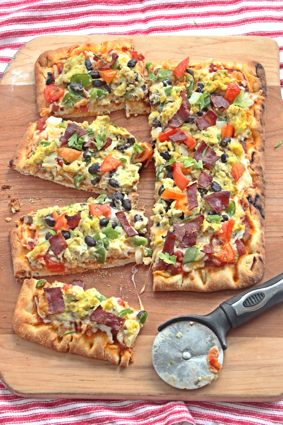 Quick and Easy Breakfast Pizza | And They Cooked Happily Ever After