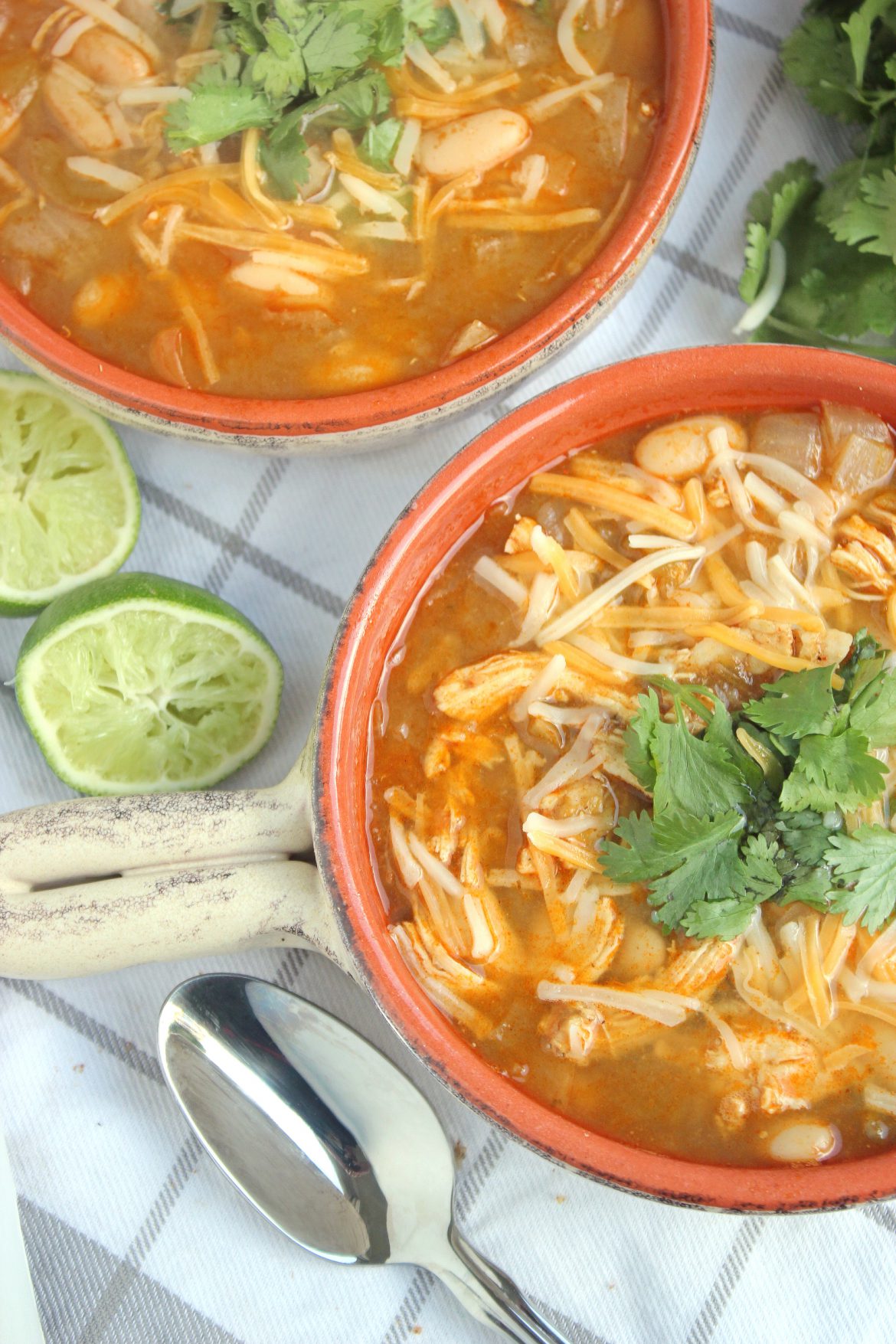 White Bean Chicken Chili Verde | And They Cooked Happily Ever After