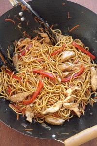 Just Like Takeout Chicken Lo Mein